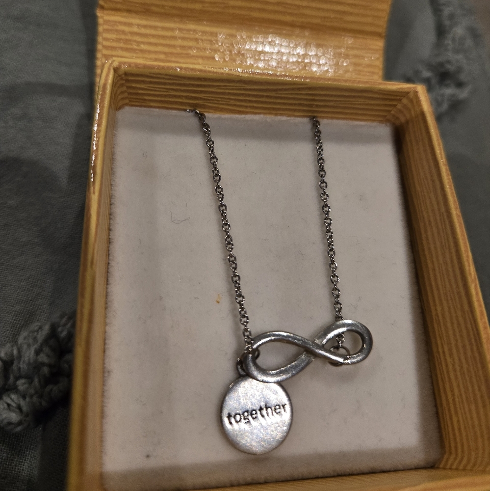 Silver Infinity Necklace